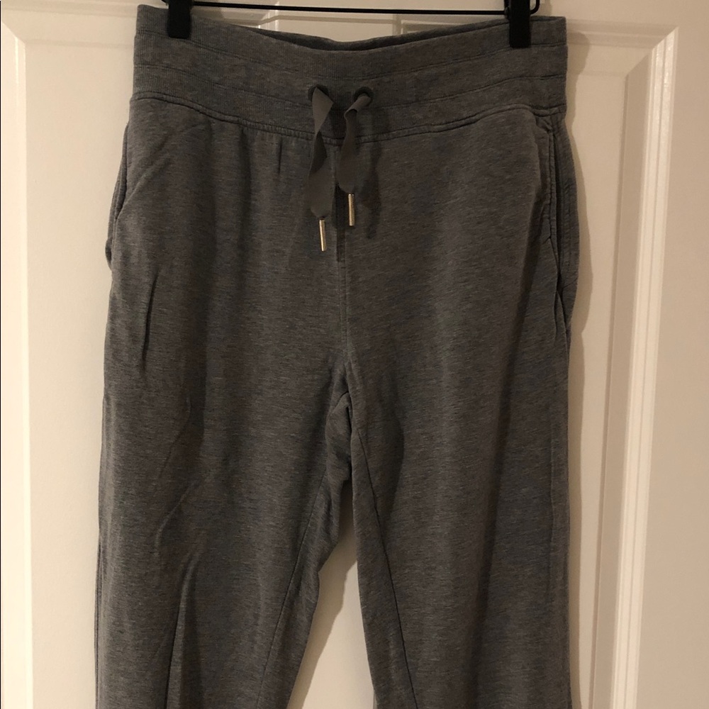 Athleta Gray Track Pants